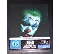 JOKER: Folie À Due Uncut Limitata Steelbook 4K Blu Ray + Blu Ray Nuovo & OVP