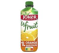 Joker Frutta d'Arancia Senza Polpa 1 L - Confezione da 4