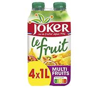 Joker Le Fruit - Bottiglia di succo, 4 x 1 l