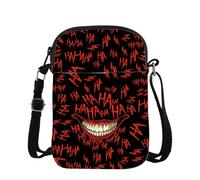 Joker Merch Gift Joker Character Joke Ghoul, borsa a tracolla per gli amanti dei Joker e dei film horror, idea regalo, Croce Haha, medium