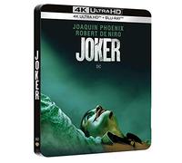 JOKER Steelbook 4K UHD Blu-ray (Region-Free Italian Import Steelbook)