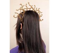 jokeshop - Fascia per capelli Medusa Oro, serpente per Halloween, unisex adulti e ragazze