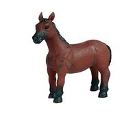 JOKFEICE Realistico Figure di Animali Figurine Cavallo di Gomma, Progetto di Scienza, Cake Topper, Primi Giocattoli Educativi di Compleanno Regalo di Natale per I Bambini I Bambini di età 3 4 5