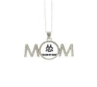 Joking Follow My Heart Afraid - Collana per festa della mamma, nonna, regalo di compleanno, Medio