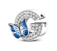 Jokmeo Ciondolo charm in argento 925, compatibile con bracciali e collari della marca Pandora e di stile europeo. Adatto a donne e ragazze.