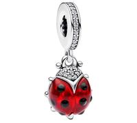 Jokmeo Ciondolo charm in argento 925 puro, compatibile con bracciali e collari della marca Pandora e di stile europeo. Adatto a donne e ragazze.