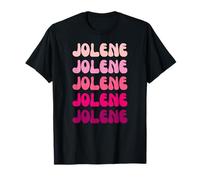 Jolene First Name Minimalist Design Maglietta