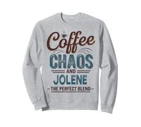 Jolene Personalized Cute Coffee Girls Jolene Name Felpa