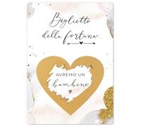 Joli Coon - Avremo un bambino - Annuncio gravidanza bambino - Gratta e vinci bambino