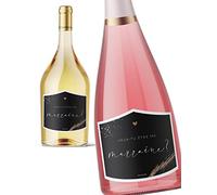 Joli Coon Etiquette Bouteille Veux-tu être ma marraine - Cadeau parrain marraine demande - Annonce marraine - Demande marraine