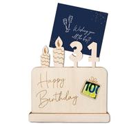 Joli Coon Regalo in denaro per compleanno con numeri a scelta - Regalo in denaro per compleanno