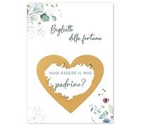 Joli Coon - Vuoi essere il mio padrino - Idee per chiedere di essere padrino - Gratta e vinci