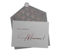 Joli Coon Vuoi essere la mia madrina carta - Regalo madrina - Annuncio madrina chiede