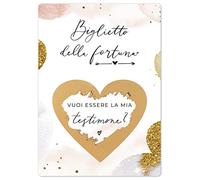 Joli Coon - Vuoi essere la mia testimone - Idee per chiedere di essere testimone - Gratta e vinci