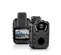 JOLIANE WN10 HD 1080P Body Cam Portable IR Night Vision Police Camera Registrazione in Loop Sicurezza DVR Videoregistratore Fotocamera indossabile(Built in 64GB)