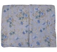 Jolie Firenze BIBIHOME - Completo Letto Matrimoniale Flanella Marais 100% Cotone Caldo e Morbido | Set 4 Pezzi: Lenzuolo Sopra 270x300 + Lenzuolo Sotto con Angoli + 2 Federe (BLU)
