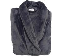 Jolie Firenze BIBIHOME - Vestaglia unisex invernale Unito Ellux effetto cachemire (IT, Testo, M, Regular, Regular, FUMO)