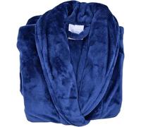 Jolie Firenze BIBIHOME - Vestaglia unisex invernale Unito Ellux effetto cachemire (IT, Testo, M, Regular, Regular, ZAFFIRO)