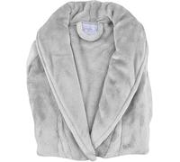 Jolie Firenze BIBIHOME - Vestaglia unisex invernale Unito Ellux effetto cachemire (IT, Testo, S, Regular, Regular, PERLA)
