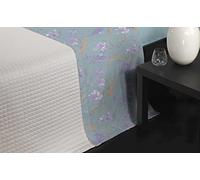 Jolie Firenze Completo letto Caldo cotone flanella matrimoniale var. JAPAN VAR. 26 colore GIADA (270X230 cm)