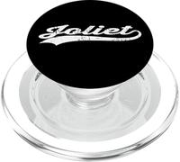 Joliet Illinois Vintage Cursive Nome della città degli Stati Uniti Retro Sports PopSockets PopGrip per MagSafe