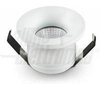JOlight JO390/011WW Mini Downlight 2,5W Faretto LED Incasso Quadrato Bianco