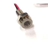 JOLIGHT MINI SPOT LED 0,2W 12V 3000K METALLO FORO 8mm per decorazioni e punti luce per interni