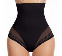 Joligiao Pancera Contenitiva Donna Pancia Intimo Modellante Vita Alta Mutande Contenitive Mutande Modellanti Senza Cuciture Pantaloncini Contenitivi per Pancia Piatta e Glutei(Nero,M)
