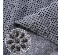 JoliJour Tufting Cloth,Tessuto di Supporto per Tufting Primario da 1.8*4M,Tessuto Antiscivolo in Vinile con Motivo a Fiori di Prugna,per Tufting Panni Tappeto Punch Needle Tessuto,Cuscinetto Tappeto