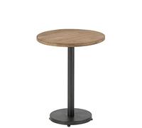 Jolipa Table APPOINT Bar Rotondo Metallo/Legno Marrone
