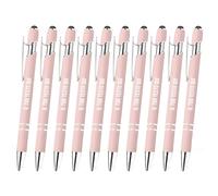 Jolis Papiers 10 Penne Personalizzate con Nome o Logo - Ogni Penna con Testo Diverso - Regalo Aziendale, Evento o Scuola Spedizione Veloce