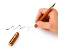 Jolis Papiers Penna gel cancellabile Premium Camel Gold - Tocco morbida - Ufficio e studio - Inchiostro gel nero ricaricabile