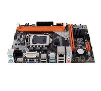 Joliy Scheda Madre B75 Interfaccia M.2 NVNE LGA 1155 Pin Desktop G1620 Scheda Madre a Doppio Canale 4G 120G per CPU i3 i5 i7 Memoria DDR3