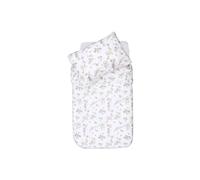 Jollein 003-005-67056 - Biancheria da letto Dreamy Mouse bianco (100 x 140 cm + 40 x 60 cm)