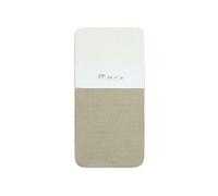 Jollein 008-511-67043 - Lenzuolo per lettino Animals, 75 x 100 cm, colore: Verde oliva