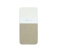 Jollein 008-524-67043 - Lenzuolo per lettino Animals Oliva (120 x 150 cm)