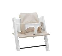 Jollein 019-533-00093 Inserto per sedile in acciaio High Chair Basic Nougat