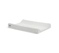Jollein 022-503-65287 - Cuscino fasciatoio, motivo River Knit bianco, dimensioni: 50 x 70 cm