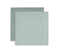 Jollein 435-852-65309 - Set di 2 panni di garza, 115 x 115 cm, colore: Verde menta