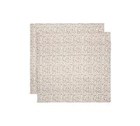 Jollein 535-852-67045 - Set di 2 panni in garza/Swaddle Retro Flowers (115 x 115 cm)
