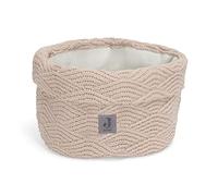 Jollein 580-001-65286 - Cesto fasciatoio River knit pale, colore: Rosa