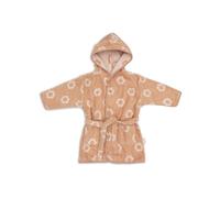 Jollein Accappatoio per bambini 1-2 anni - Jacquard, floreale - 100% cotone - Spugna - Certificato OEKO-TEX - Con cappuccio - Accappatoio per bambine e bambini