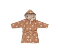 Jollein Accappatoio per bambini 1-2 anni - Jacquard, Sole - 100% cotone - Spugna - Certificato OEKO-TEX - Con cappuccio - Accappatoio per bambine e bambini