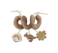 Jollein Activity Spiral Baby - Kangaroots - Giocattolo per bambini per seggiolino auto e box - Con anelli di fissaggio - Stimola i sensi e le capacità motorie - Giocattolo sensoriale per bambini