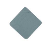 Jollein Asciugamano con cappuccio per bambini, in spugna, verde mare, 100% cotone, 100 x 100 cm, certificato Oeko-Tex, asciugamano per bambini con cappuccio per ragazze e ragazzi