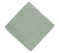 Jollein Asciugamano da bagno con cappuccio, in spugna, 100 x 100 cm, colore verde ash | 534-836-00095