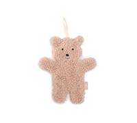 Jollein Asciugamano per ciuccio, motivo: orsacchiotto, rosa selvatica, 100% poliestere, peluche