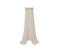 Jollein Baldacchino Cosy Check - 155 cm - Baldacchino per lettino da camera dei bambini - Passante interno per mobile - Certificato OEKO-TEX - Quadri color sabbia e nougat