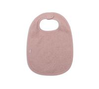 Jollein Bavaglino in spugna, rosa selvatica, 100% cotone, con chiusura in velcro, bavaglino per bambini, bavaglino