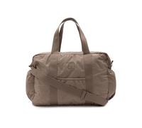 Jollein Borsa per pannolini Embossed Lily - Milky Coffee - Elegante borsa per pannolini con motivo goffrato